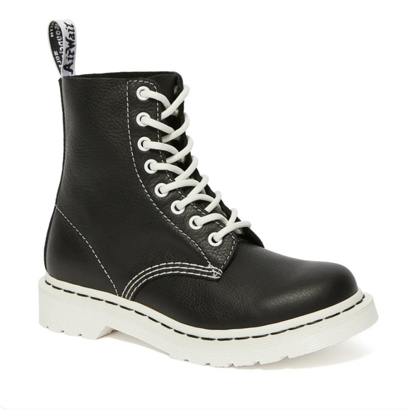 DR MARTENS 1460 PASCAL BW BOOTS - Picture 3 of 16